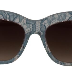 Gafas de sol Dolce & Gabbana Blue Lace Acetate Crystal Butterfly DG4231