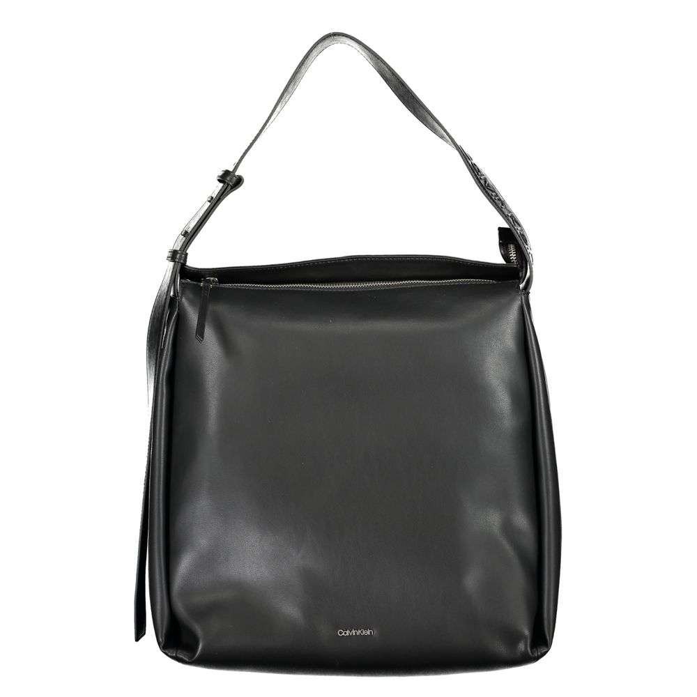 Bolso de mano Calvin Klein de poliéster negro para mujer