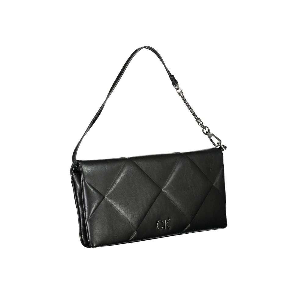 Bolso de mano Calvin Klein de poliéster negro para mujer - Imagen 3