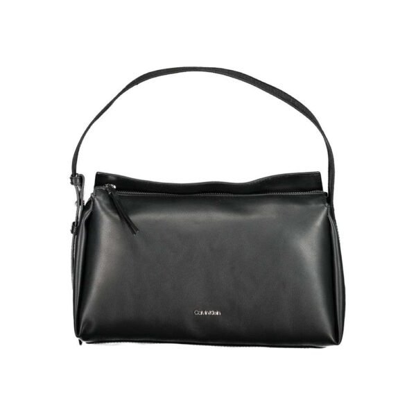 Bolso de mano Calvin Klein de poliéster negro para mujer