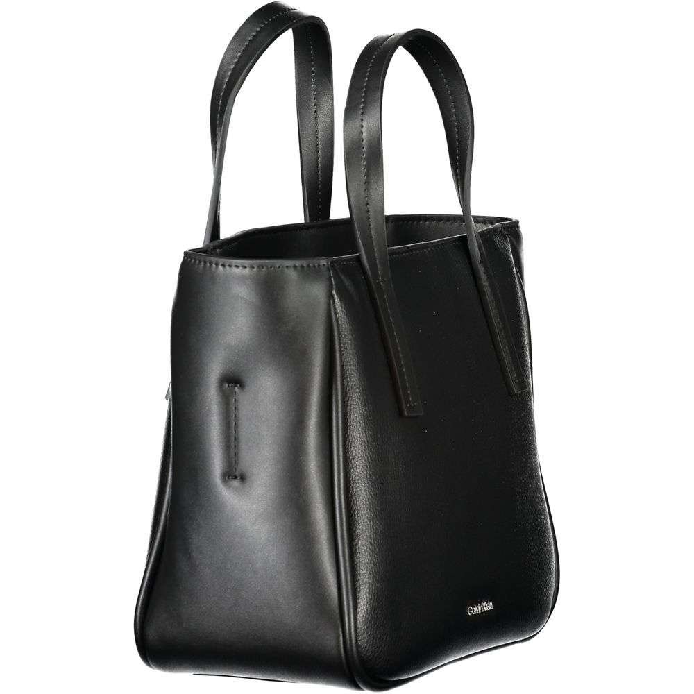 Bolso de mano Calvin Klein de polietileno negro para mujer - Imagen 3