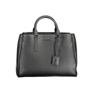 Bolso de mano Calvin Klein de poliéster reciclado negro para mujer