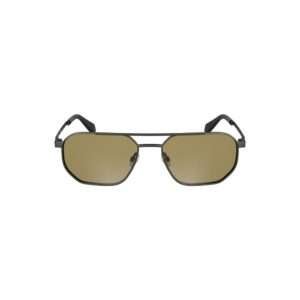 Gafas de sol Calvin Klein de metal bronce para hombre