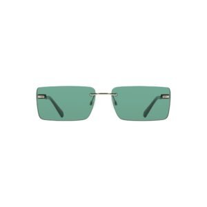Gafas de sol Calvin Klein de metal verde para mujer