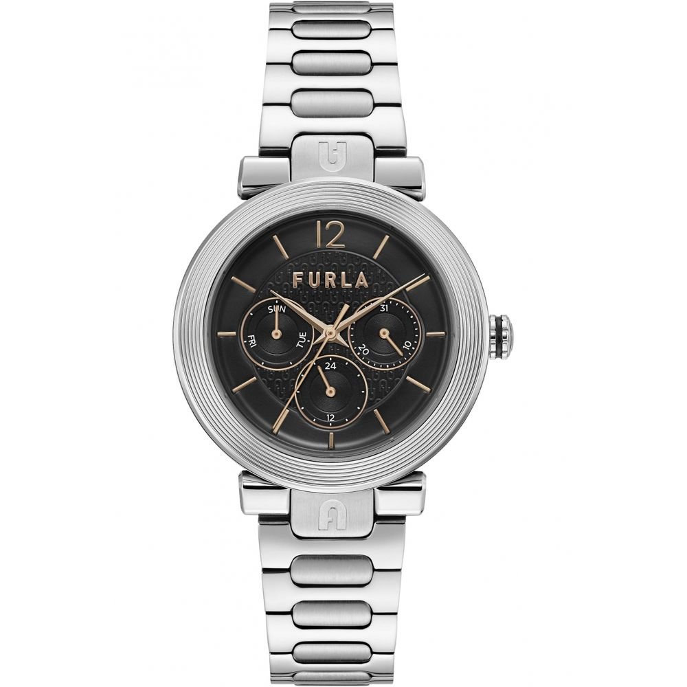 Reloj Furla con pulsera de acero inoxidable gris