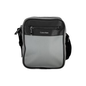 Bolso de hombro de poliuretano Calvin Klein Grigio para hombre