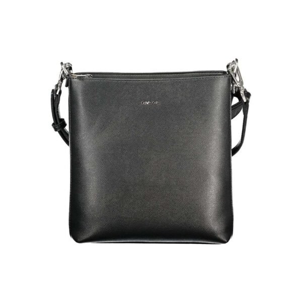 Bolso de hombro de poliéster negro de Calvin Klein para mujer