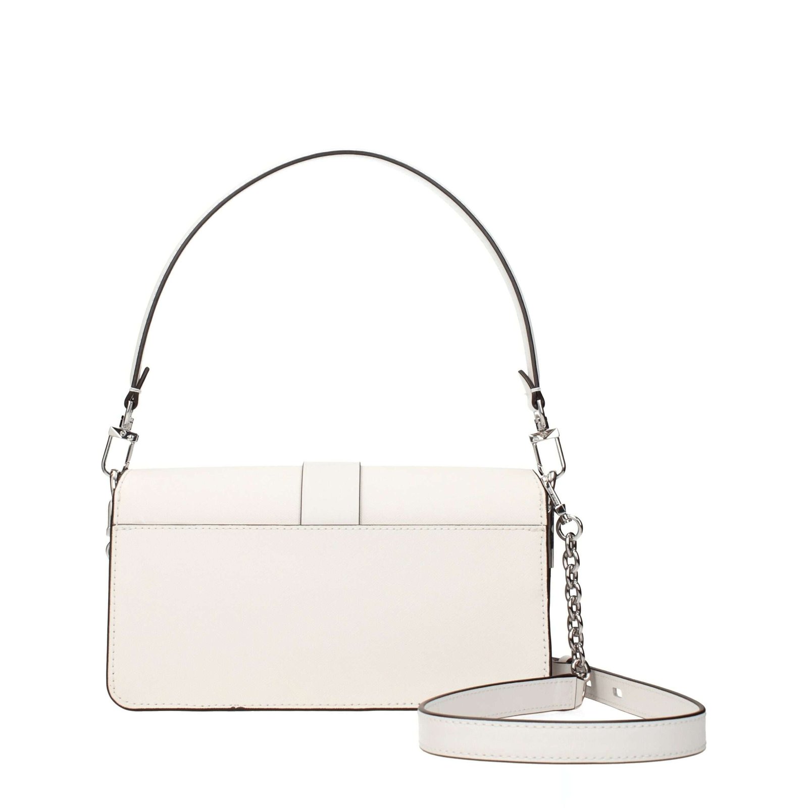 Bolso de mano de piel blanca de Michael Kors - Imagen 3