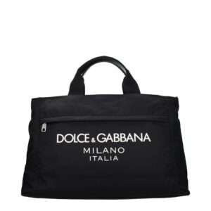 Equipaje y artículos de viaje de tela negra Dolce & gabbana