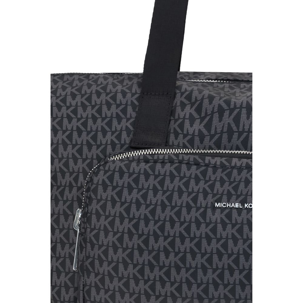 Bolso bandolera de poliéster negro Michael Kors - Imagen 5