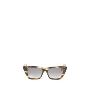 Gafas de sol de acetato gris de Saint Laurent