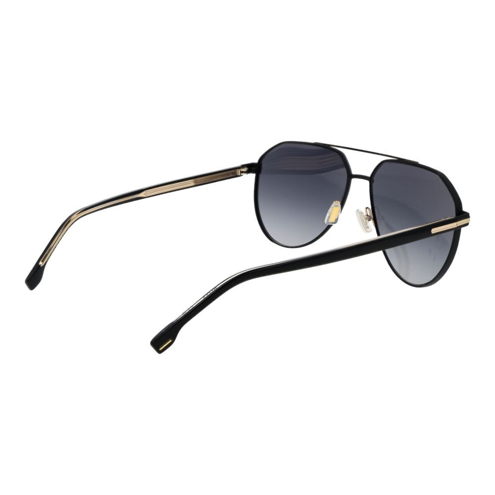 Gafas de sol Hugo Boss de acetato y metal dorado - Imagen 3