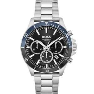 Reloj de vestir Hugo Boss Original de acero inoxidable gris