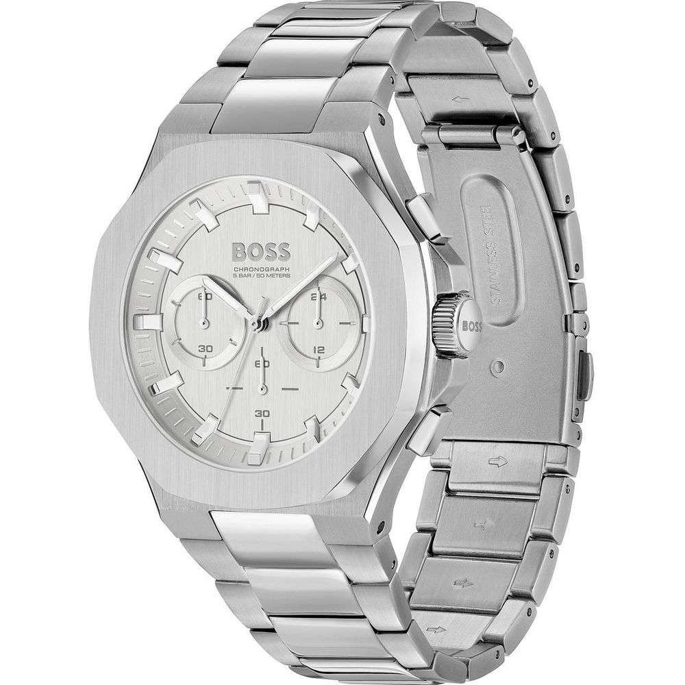 Reloj de vestir Hugo Boss de acero inoxidable gris - Imagen 2