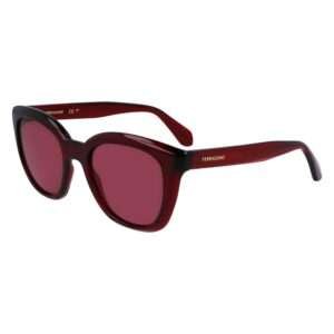Gafas de sol inyectadas en rojo Ferragamo