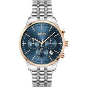 Reloj de vestir Hugo Boss de acero inoxidable gris