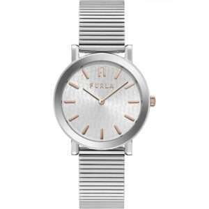 Reloj de vestir Furla de acero inoxidable gris