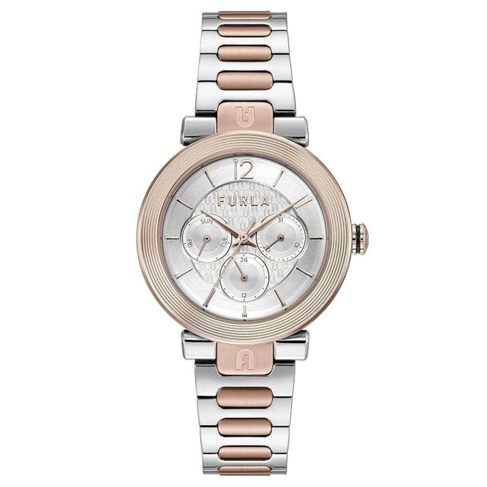 Reloj de vestir Furla de acero inoxidable gris
