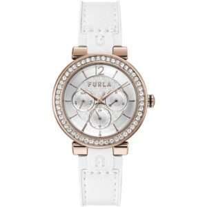 Reloj de vestir sintético blanco Furla