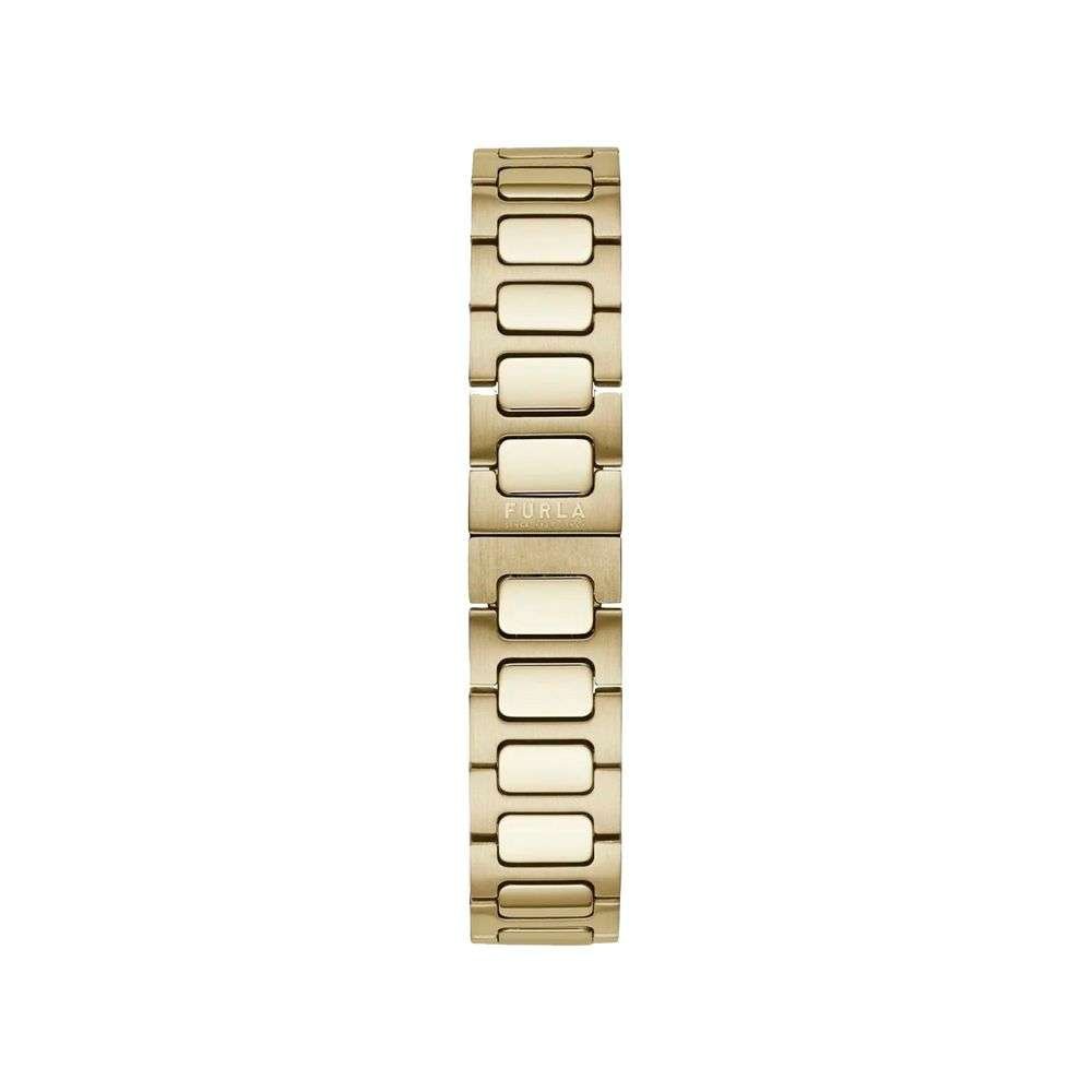 Reloj de vestir Furla de acero inoxidable dorado. - Imagen 3