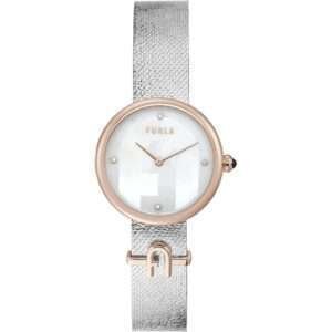 Reloj de vestir Furla de acero inoxidable gris
