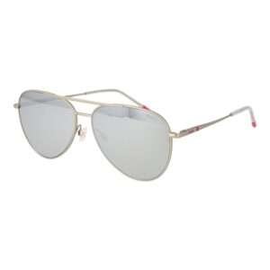 Gafas de sol de metal plateado Hugo Boss
