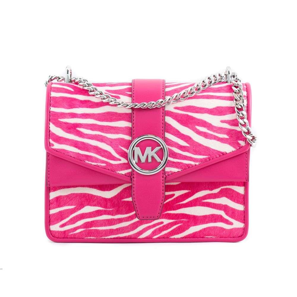 Bolso bandolera de piel multicolor Michael Kors