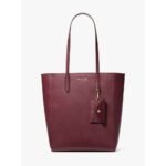Bolso tote de cuero multicolor
