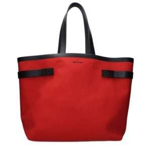 Red Fabric Shoulder Bag Salvatore Ferragamo