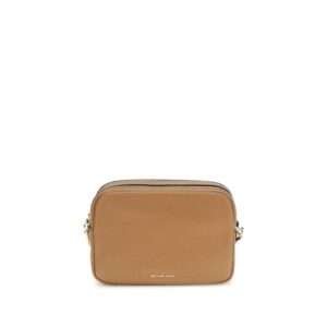 Michael Kors Brown Calf Leather Bos Taurus Shoulder Bag