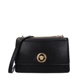 Black Leather Crossbody Bag