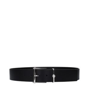 Black Leather Regular Belt