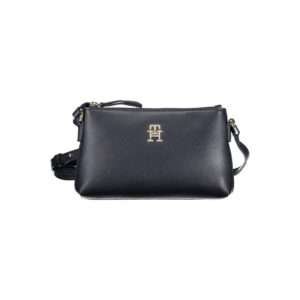 Tommy Hilfiger Bolso de hombro para mujer de poliuretano azul