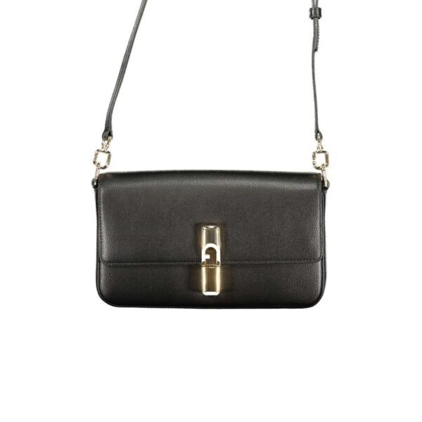 Bolso Furla de piel negra para mujer