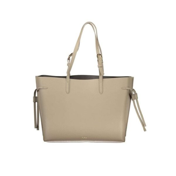 Bolso Furla de piel beige para mujer