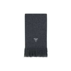 Gray Cashmere Scarf