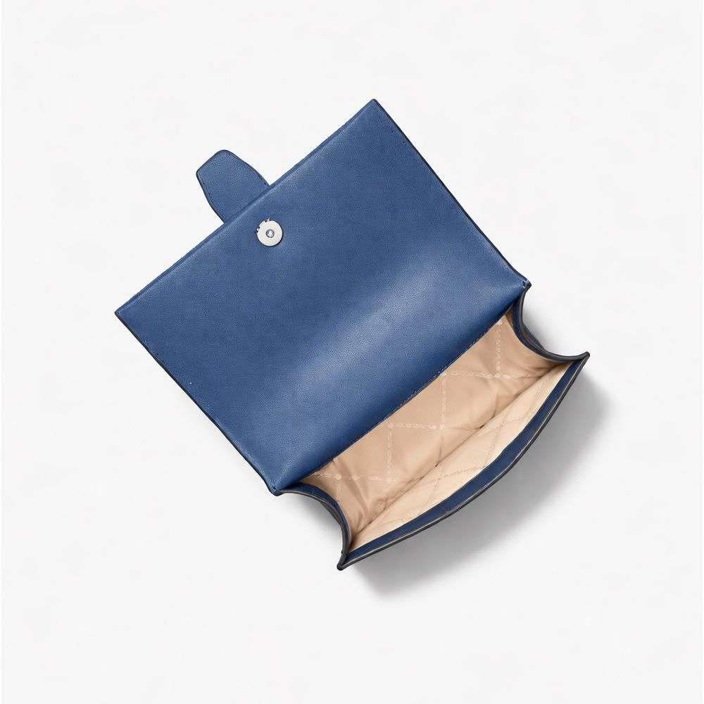 Blue Canvas Crossbody Bag - Imagen 3