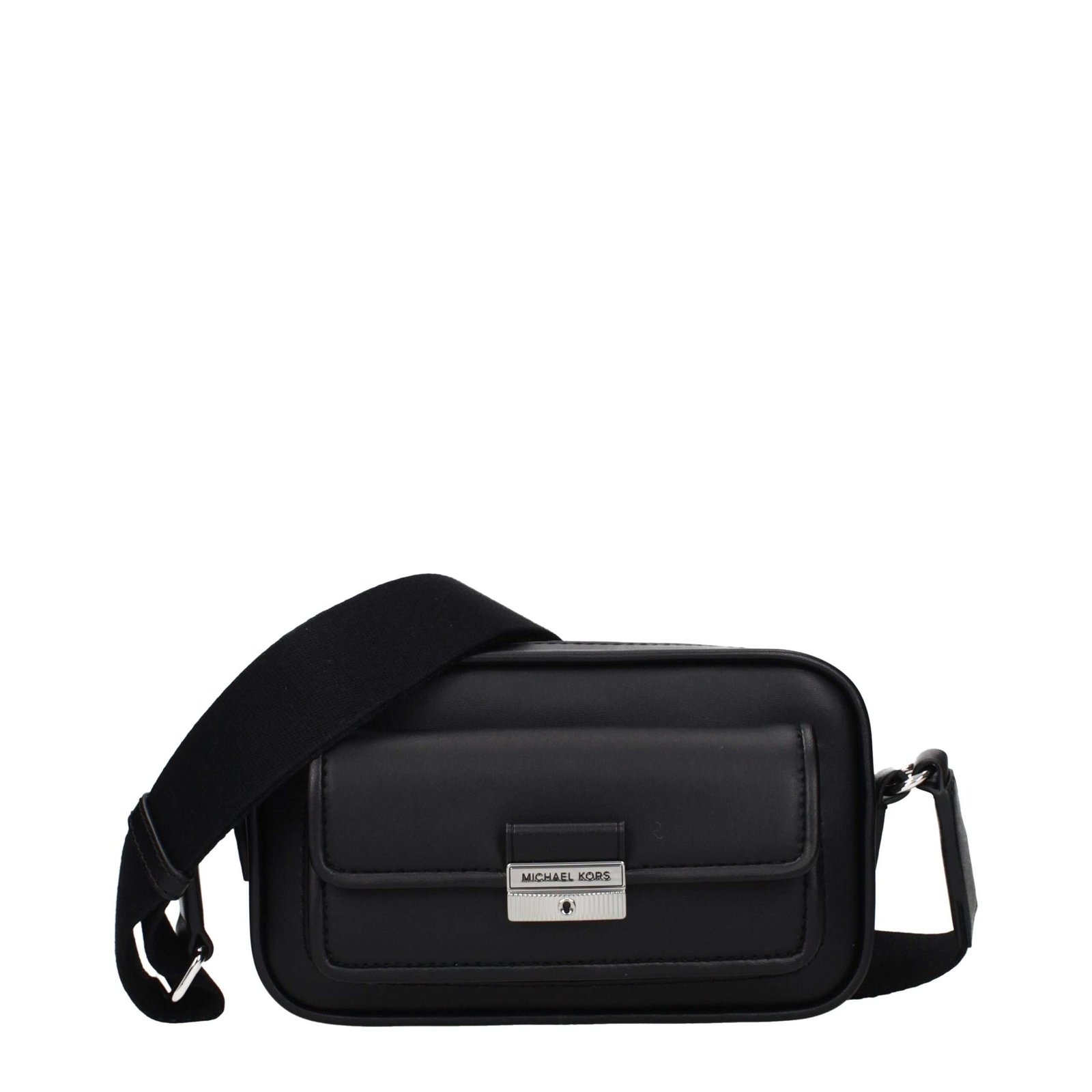 Black Leather Crossbody Bag