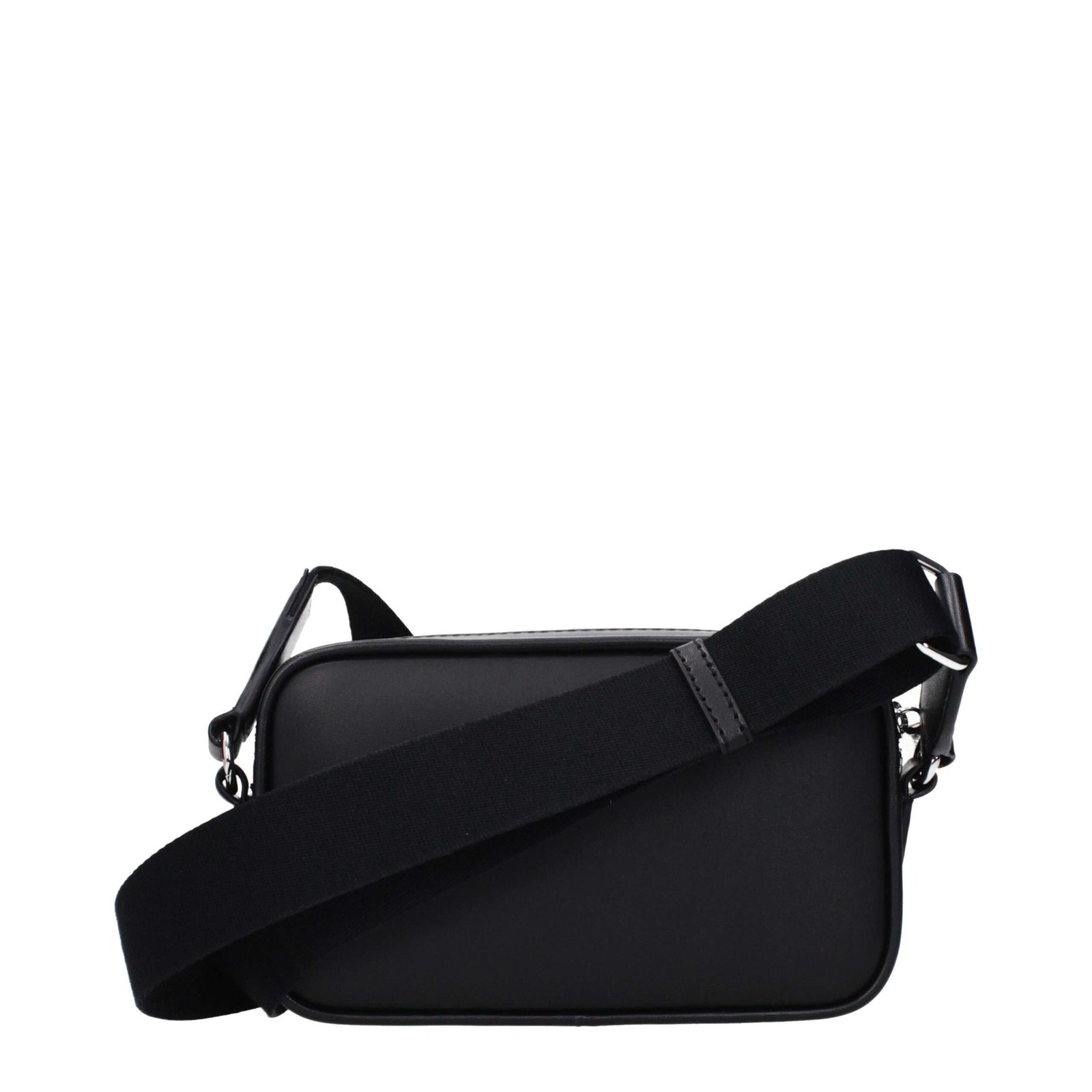 Black Leather Crossbody Bag - Imagen 3