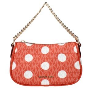 Red Fabric Handbag