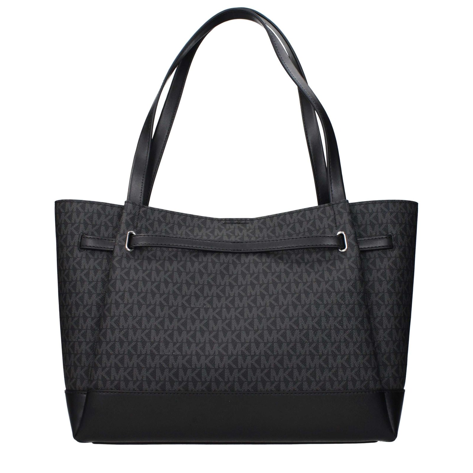 Black Fabric Shoulder Bag - Imagen 3
