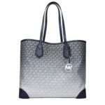 Blue Fabric Shoulder Bag