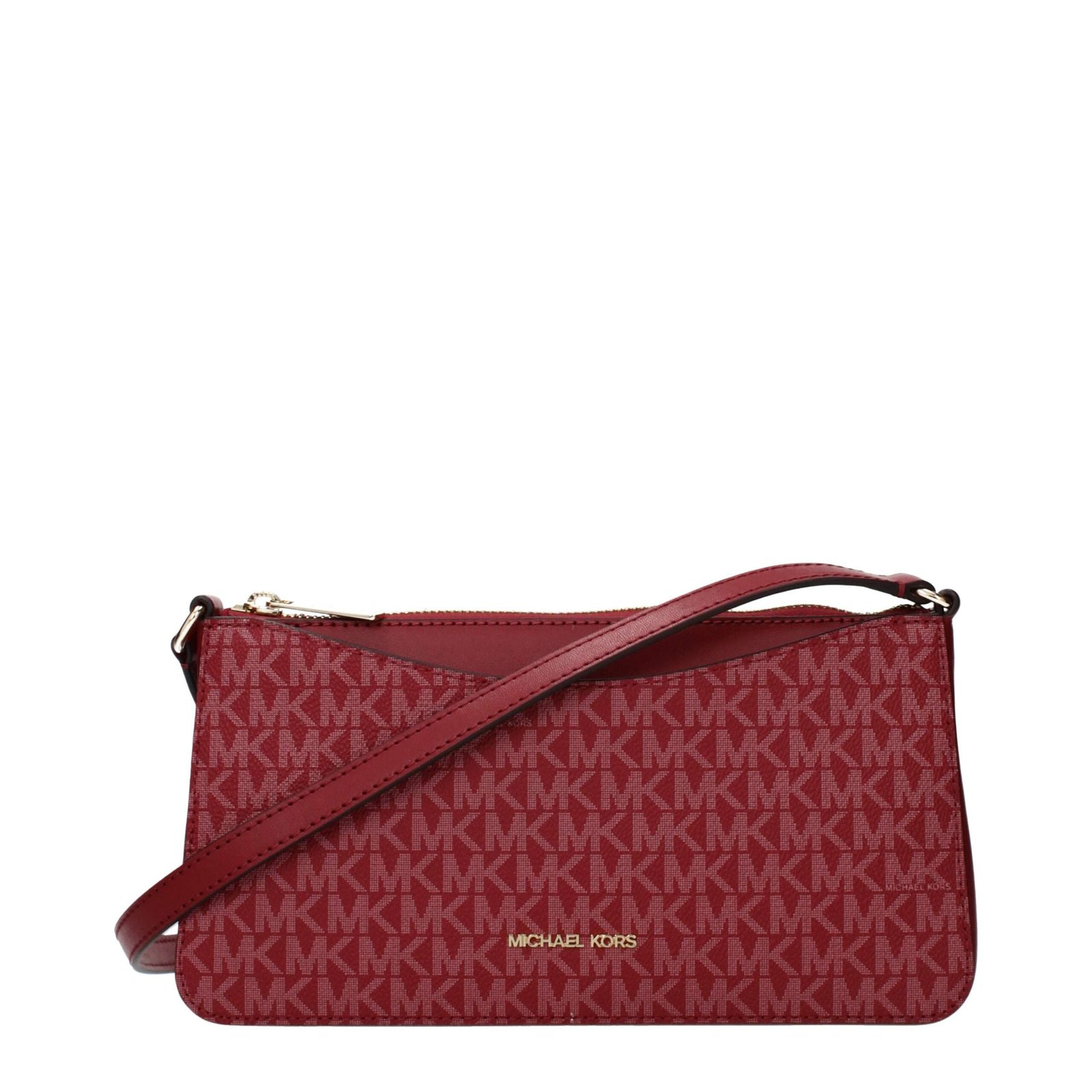 Bolso Crossbody de Tela Roja Michael Kors