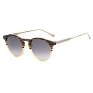 Brown Titanium Sunglasses