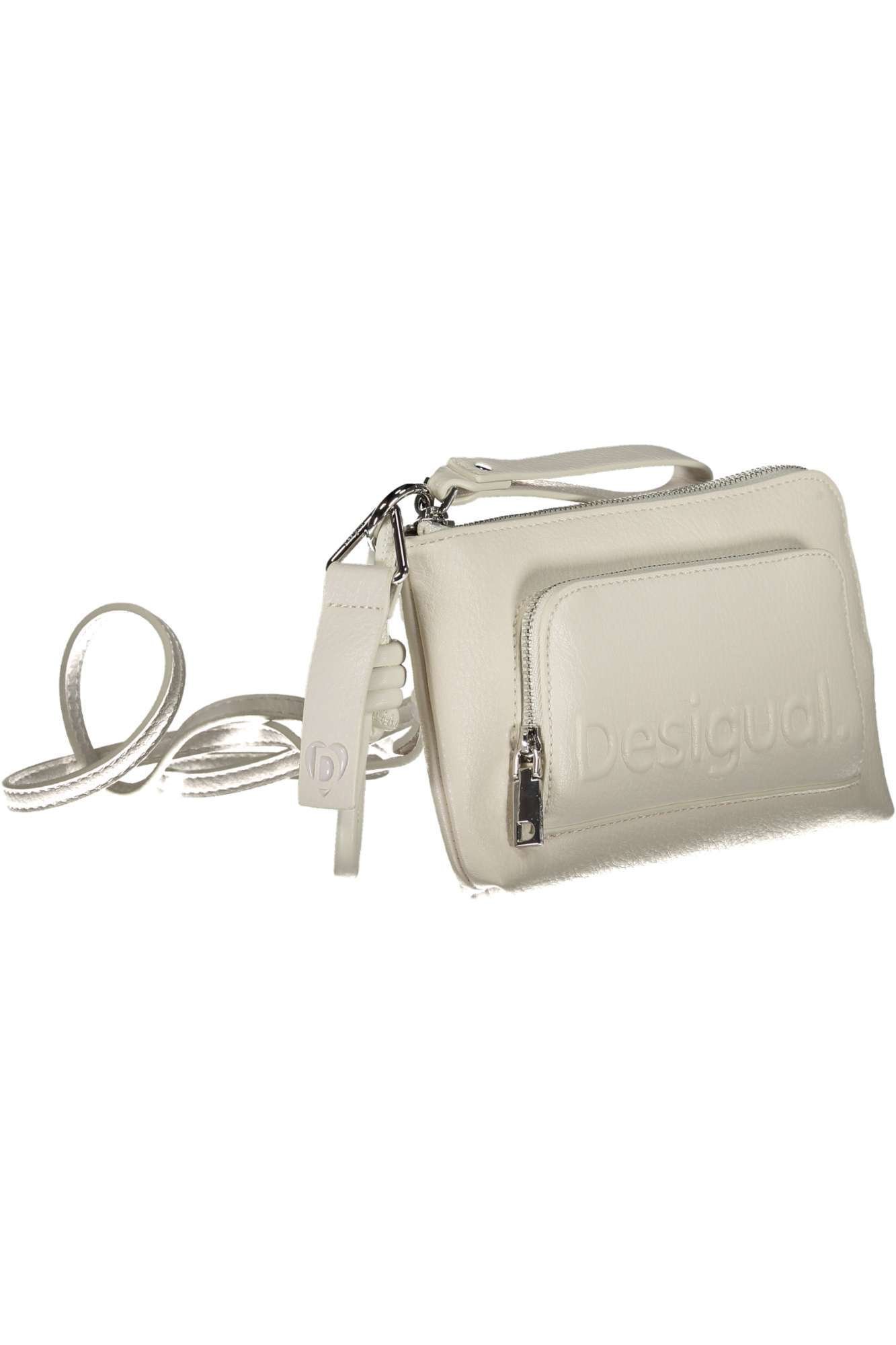 BOLSO Mujer DESIGUAL BLANCO - Imagen 3