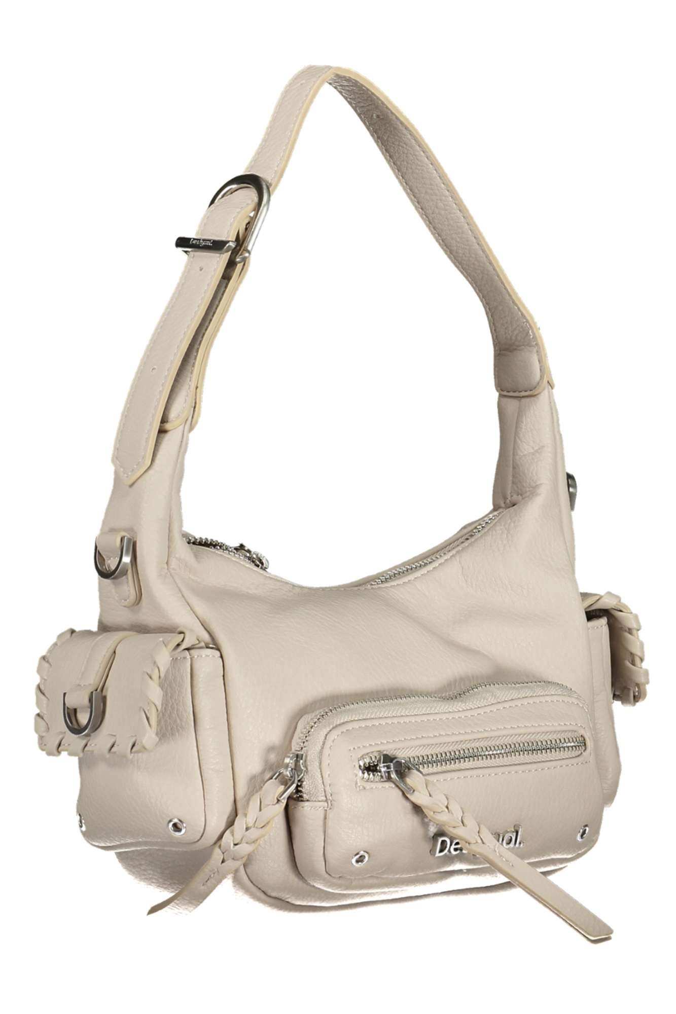BOLSO Mujer DESIGUAL BLANCO - Imagen 3