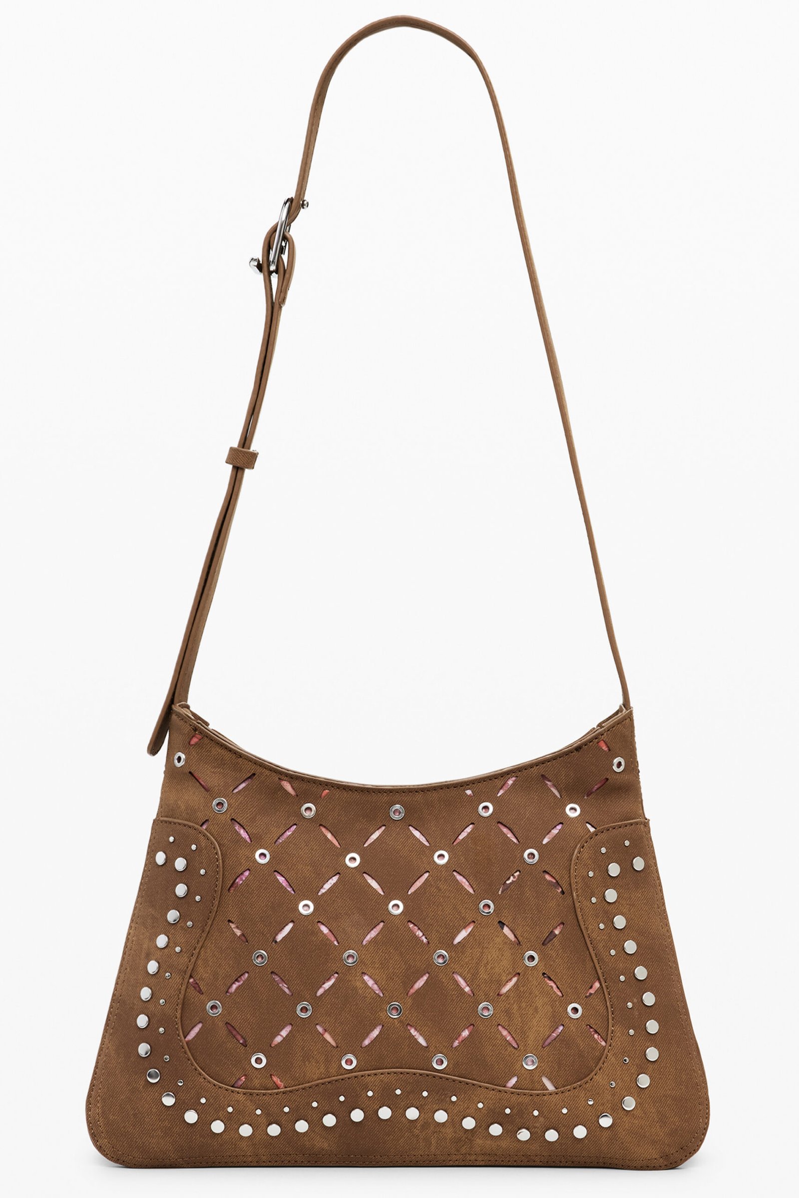 BOLSO MARR?N DE Mujer DESIGUAL - Imagen 3