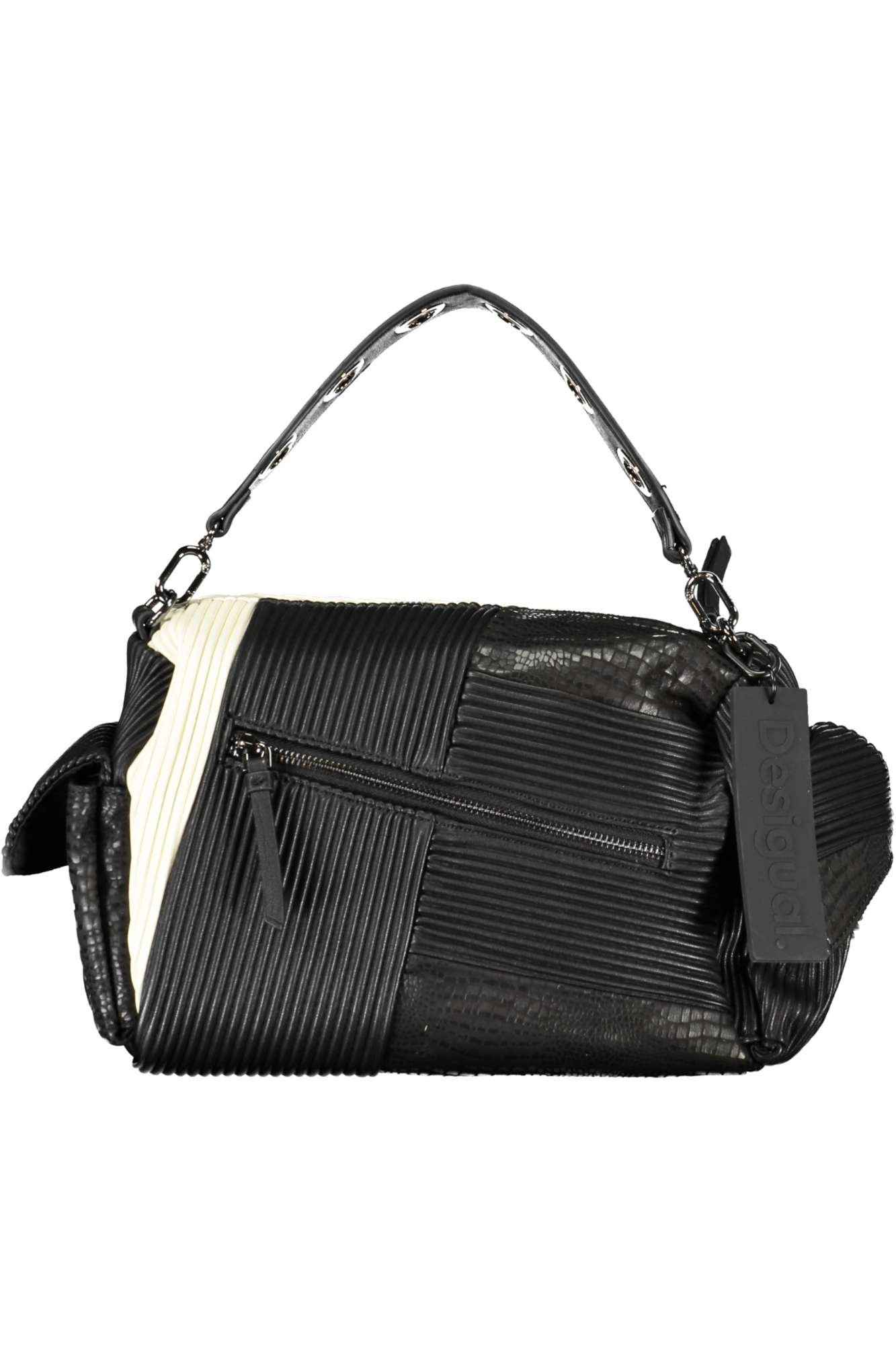 BOLSO Mujer DESIGUAL NEGRO - Imagen 2