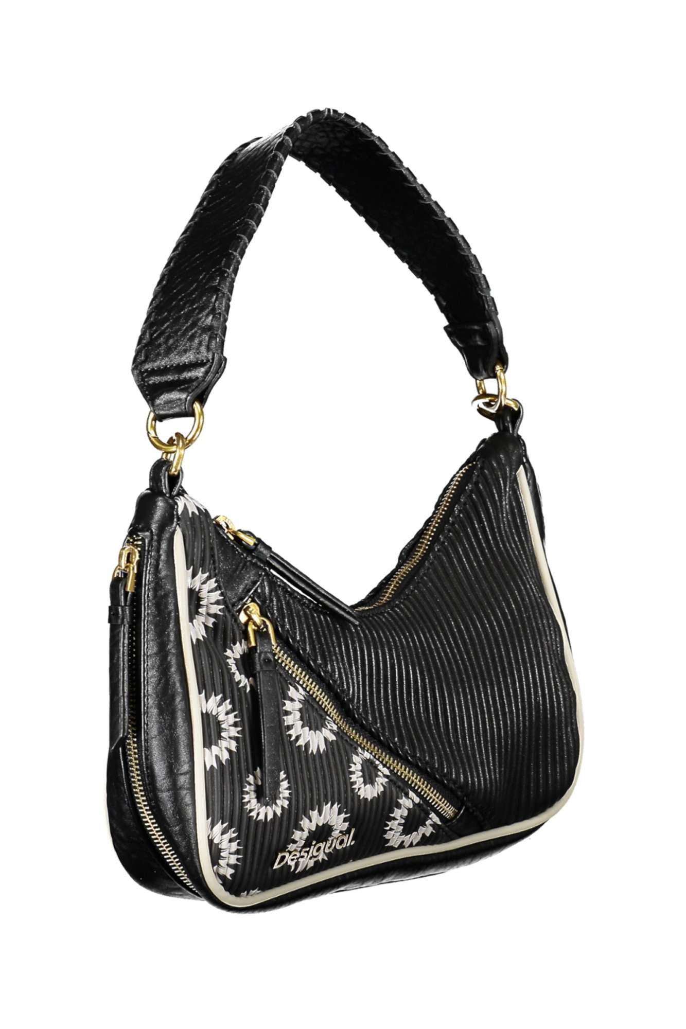 BOLSO Mujer DESIGUAL NEGRO - Imagen 3