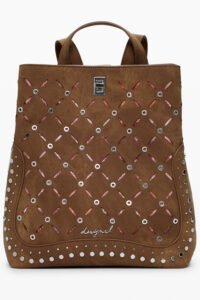 MOCHILA MARR?N DE Mujer DESIGUAL